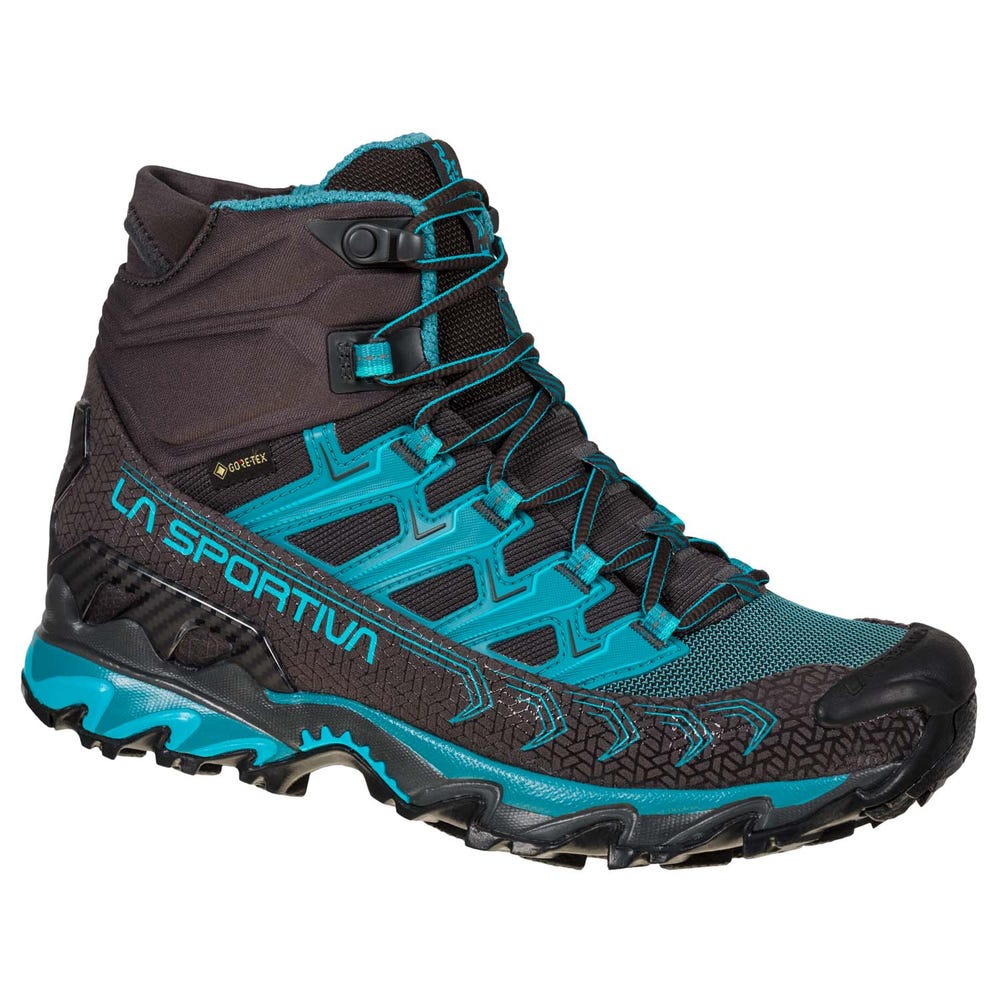 Botas de Montaña La Sportiva Ultra Raptor II Mid Wide GTX Mujer Gris Oscuro Chile-3682150